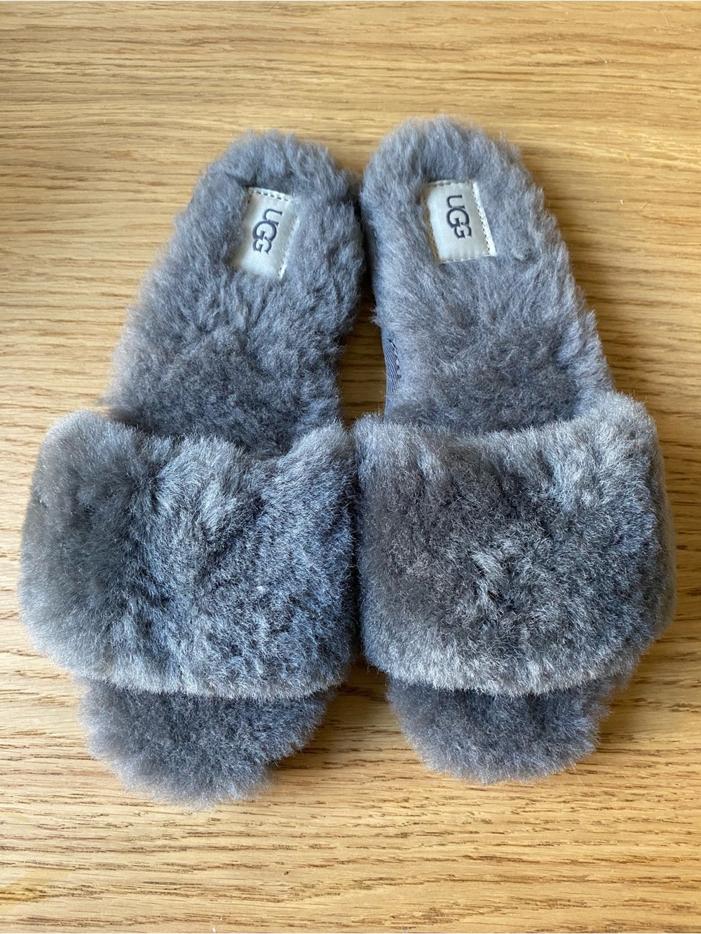 UGG Fluff Slide Ii 'Charcoal'
